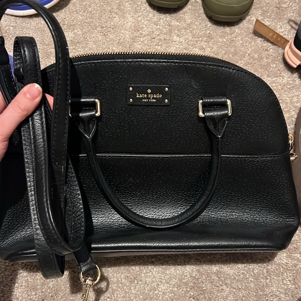 Kate Spade Black Leather Women's Bag